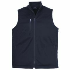 Biz Collection J3881 Mens Plain Soft Shell Vest, Navy