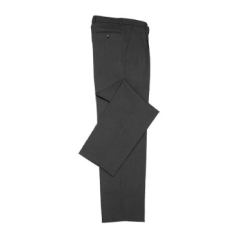 Biz Collection BS29210 Mens Classic Flat Front Pant, Charcoal