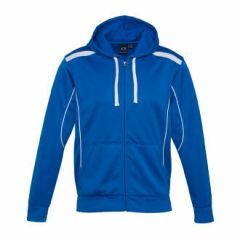 Biz Collection SW310M Adults United Hoodie, Royal/White