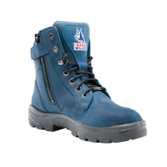 Steel Blue 312361 Southern Cross Zipsider Safety Boot, Blue