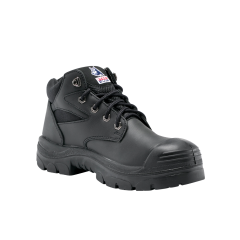 Steel Blue 382108 Whyalla Safety Boot, Nitrile Penetration Resist. Sole, Black
