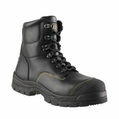 Oliver 55-345 Lace up Safety Boot, Black with Bumpcap