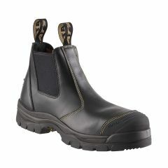 Oliver 55-320 Elastic Sided Boot, Water Resistant Leather, Black
