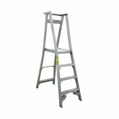INDALEX Pro Series Aluminium Platform Ladder, 150kg - 1.5m (5ft)