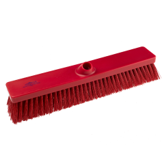 Hill Professional Stiff 457mm Sweeping Broom - Red
