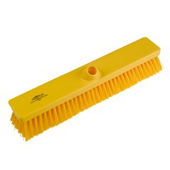 Hill Professional Stiff 457mm Sweeping Broom - Yellow