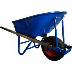 Medaltech Steel Tray Builders Wheelbarrow, 100 Litre