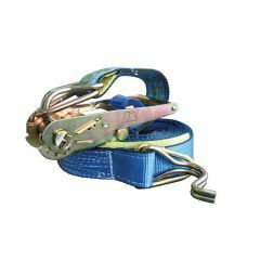 Ratchet Tie Down Strap Assembly 35mm x 6m, LC 1500kg - C/W Hook & Keeper