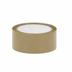 OMNI Brown Packaging Tape - 48mm x 75m - Rubber Solvent Adhesive
