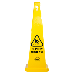 890mm Safety Cone - Slippery When Wet