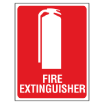 ECONO Fire Extinguisher Location Sign