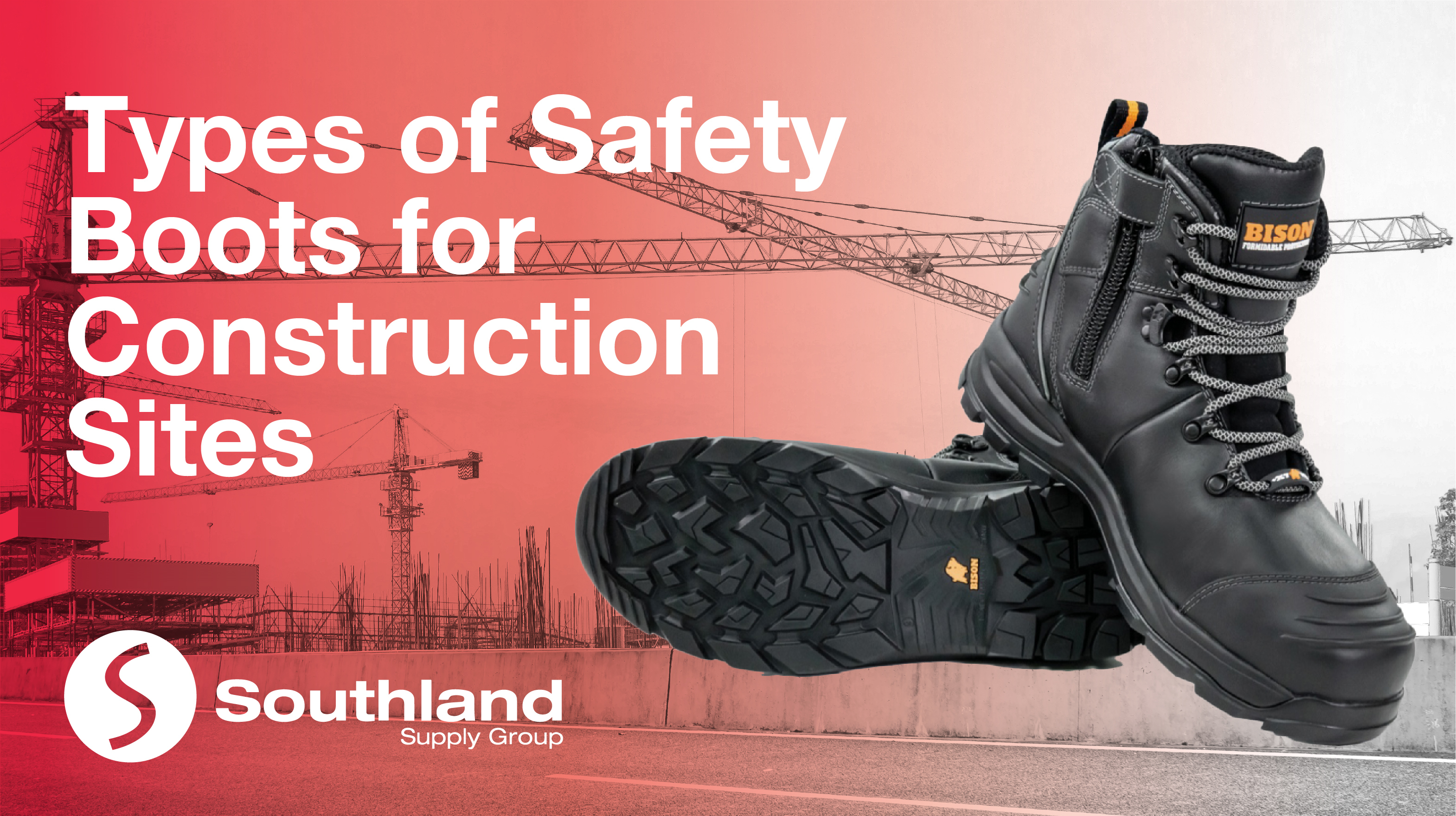 Types of Safety Boots for Construction Sites